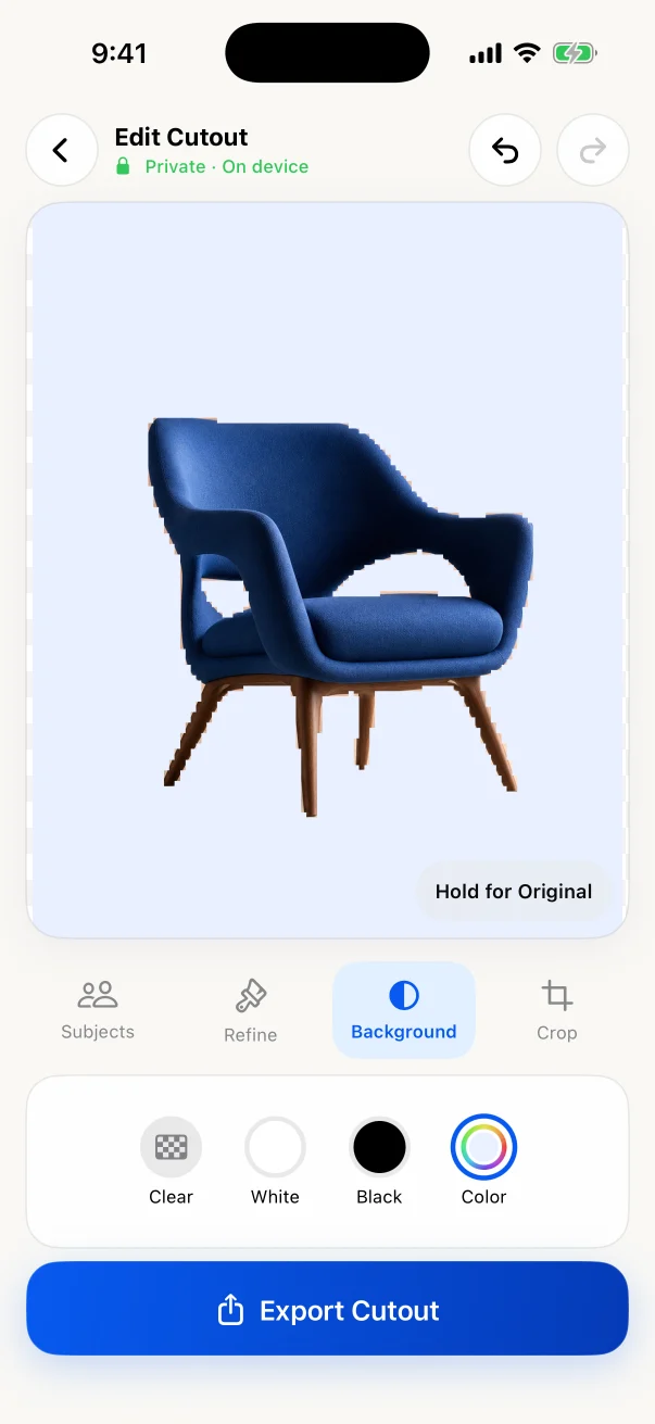 Background color tools
